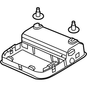 Acura 83250-TY2-J01ZA Console Assembly , Roof (Max Ivory)