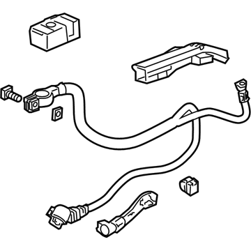 2011 Acura TL Battery Cable - 32410-TK5-A10