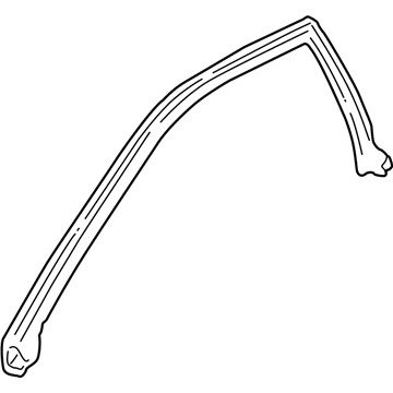 1995 Acura NSX Weather Strip - 72335-SL0-J11