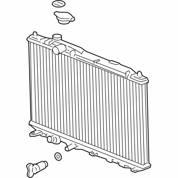 2023 Acura Integra Radiator - 19010-64A-A01