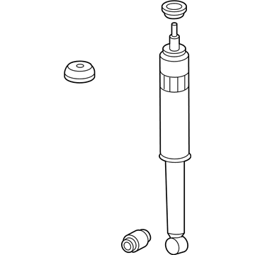 Acura 52610-T3R-A03 Rear Damper Assembly