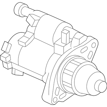 2005 Acura RL Starter Motor - 31200-RJA-A02