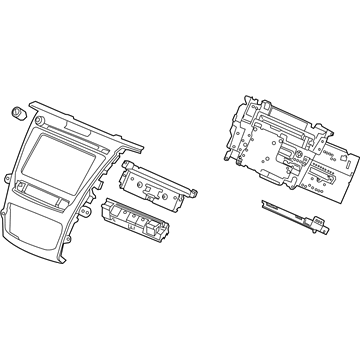 Acura 39540-TZ3-327 Unit Assembly, Navigation Adv