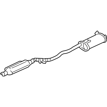 2006 Acura RL Muffler - 18305-SJA-E01