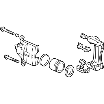 Acura TL Brake Caliper - 45019-SEP-A00