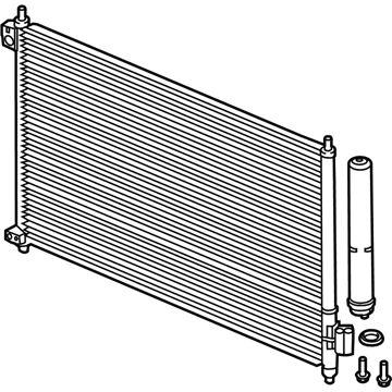 Acura 80110-TV9-A01 A/C Condenser Fits