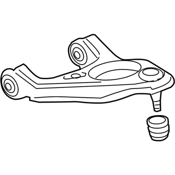 Acura 52520-TZ3-A00 Rear Left Upper Control Arm