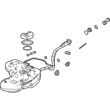 2023 Acura MDX Fuel Tank - 17044-TYA-A05
