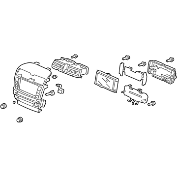 Acura TSX A/C Switch - 39054-SEC-L42ZB