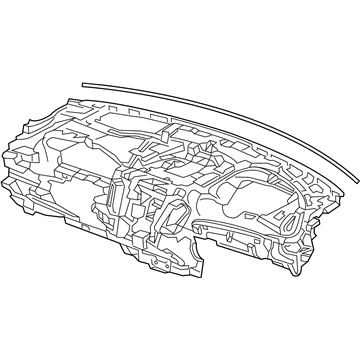 Acura Instrument Panel - 77100-TJB-A01