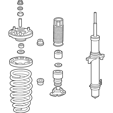 Acura 51610-TK5-A52 Right Front Shock Absorber Assembly