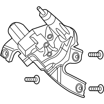 2022 Acura RDX Wiper Motor - 76700-TJB-A01