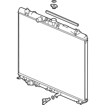 2024 Acura MDX Radiator - 19010-61A-A01