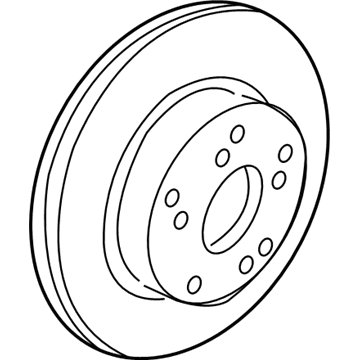 Acura 45251-TX4-A50 Front Brake Disk