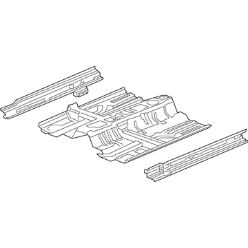 Acura RLX Floor Pan - 65100-TY2-A00ZZ