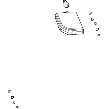 Acura 38256-TX4-A01 Cover, Relay Box (Upper)