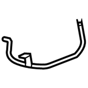 Acura 17518-STK-A00 Pipe, Driver Side Fuel Tank Guard