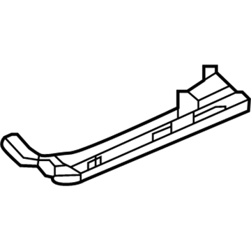 Acura 63229-TY2-A01 Separator, Passenger Side Center Pillar (Inside)