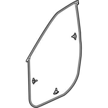 Acura TLX Door Seal - 72350-TGV-A01