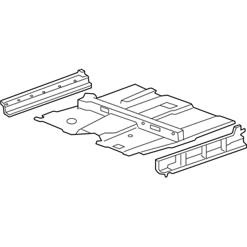 Acura 65100-STK-A10ZZ Floor, Front