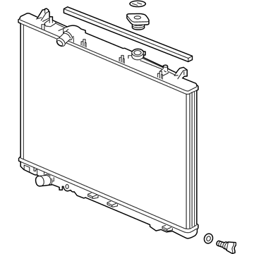 Acura 19010-5J6-A01 Radiator