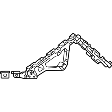 Acura 71630-3S5-A01 Spacer Assembly , Right Rear