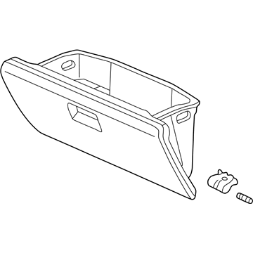 Acura 77505-S6M-A01ZC Glove Box (Dark Titanium)