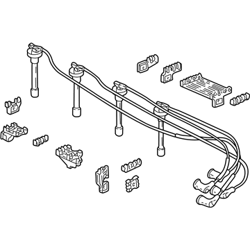 1998 Acura Integra Spark Plug Wire - 32722-P72-003