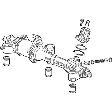 Acura 53601-TZ5-A01 Power Steering Rack And Pinion Gear Box