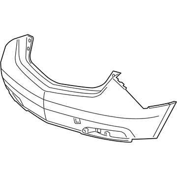 Acura ZDX Bumper - 04715-SZN-A90ZZ