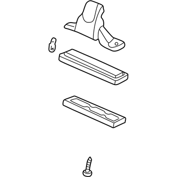 Acura 34100-SS0-013 Light Assembly, License