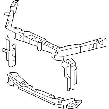 Acura 60400-TZ3-305ZZ Radiator Core Support