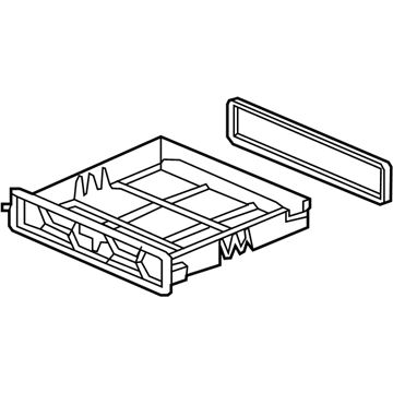 Acura 80291-TZ5-A41 Filter Tray Set