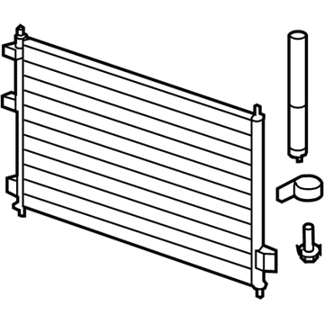 Acura 80110-STK-A01 Condenser