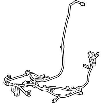 Acura 81206-TZ5-A61 Cord, Passenger Side Power Seat (8-Way)