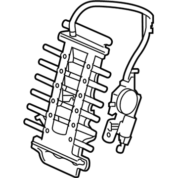 Acura 81190-TYR-A21 Lumbar, Front Seat-Back