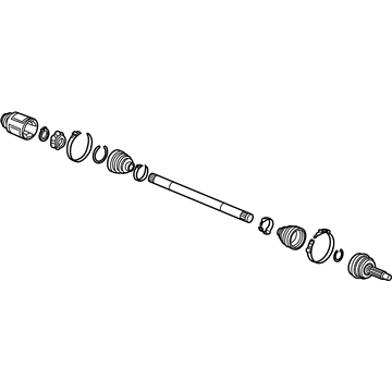 2011 Acura ZDX Axle Shaft - 42310-SZN-A02