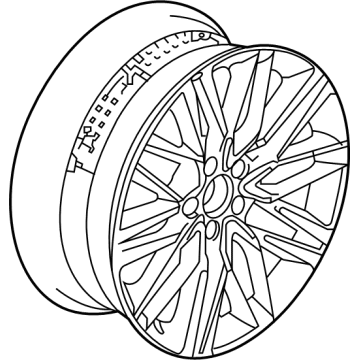 2024 Acura MDX Rims - 42800-TYA-A70