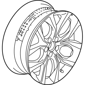 2024 Acura MDX Rims - 42800-TYA-A30