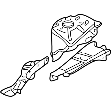 Acura 60650-S6M-A50ZZ Housing, Right Front Shock Absorber