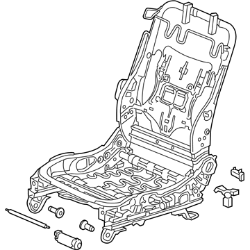 Acura 81526-TX6-A32 Frame Complete Left, Front S