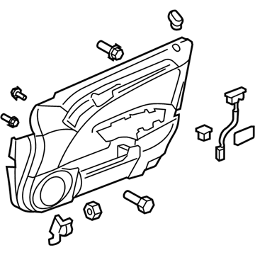 Acura TL Door Trim Panel - 83536-SEP-A13ZB