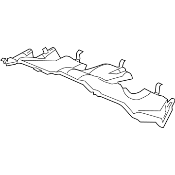 Acura 82133-TZ3-A31 Insulation, Rear Cus