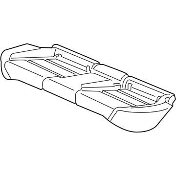 Acura 82132-TZ3-C11 Pad, Rear Seat Cushion Molding