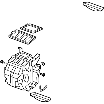 Acura 79106-STK-A43 Heater Sub-Assembly