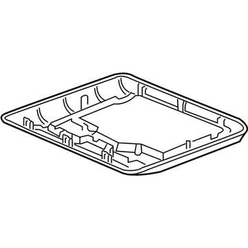 Acura 39520-TZ5-A01ZA Garnish (Sandstorm)