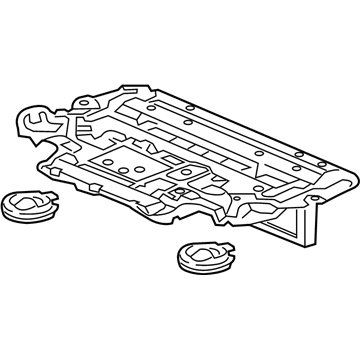 Acura 39460-TZ6-A02ZA Display Unit, Rear (Sandstorm) (Wide) (Panasonic)