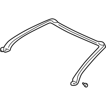 1995 Acura NSX Weather Strip - 72320-SL0-T01