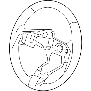 2019 Acura TLX Steering Wheel - 78501-TZ3-C71ZA