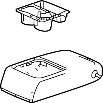 Acura 82180-TGV-A61ZK Armrest Yr422L